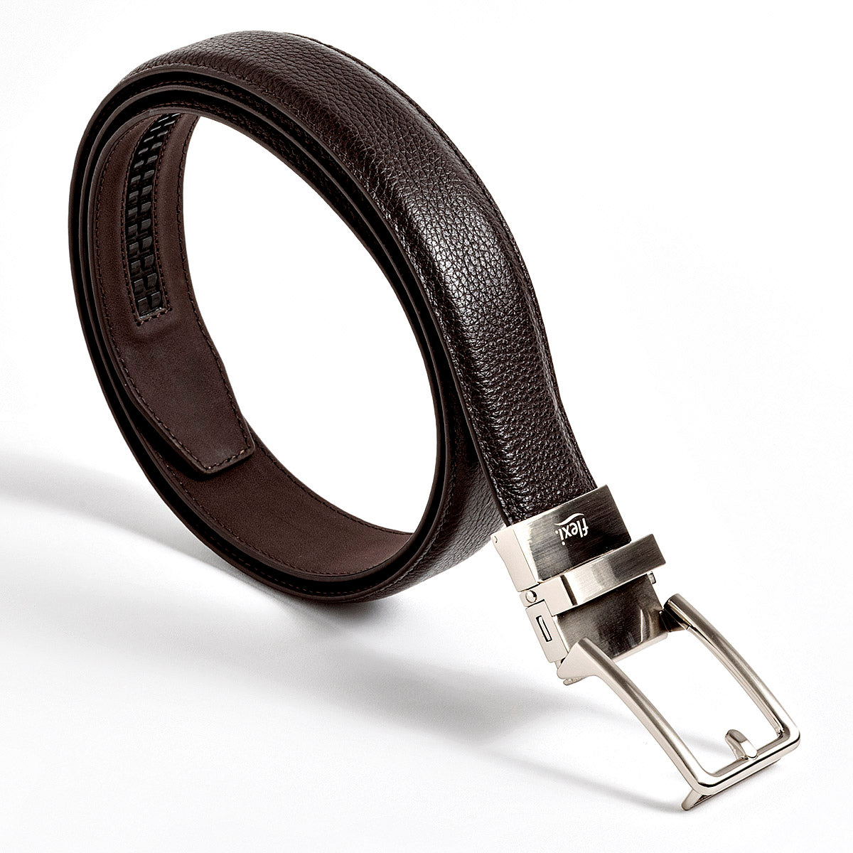 Cinturón de piel flexi para Hombre