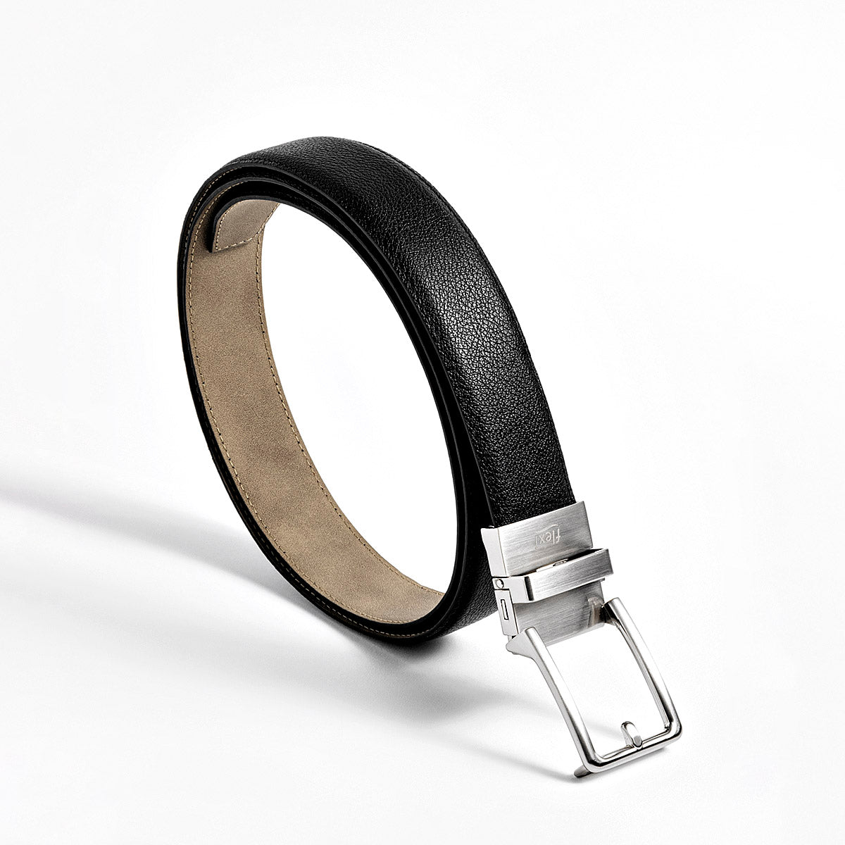 Cinturón de piel flexi para Hombre