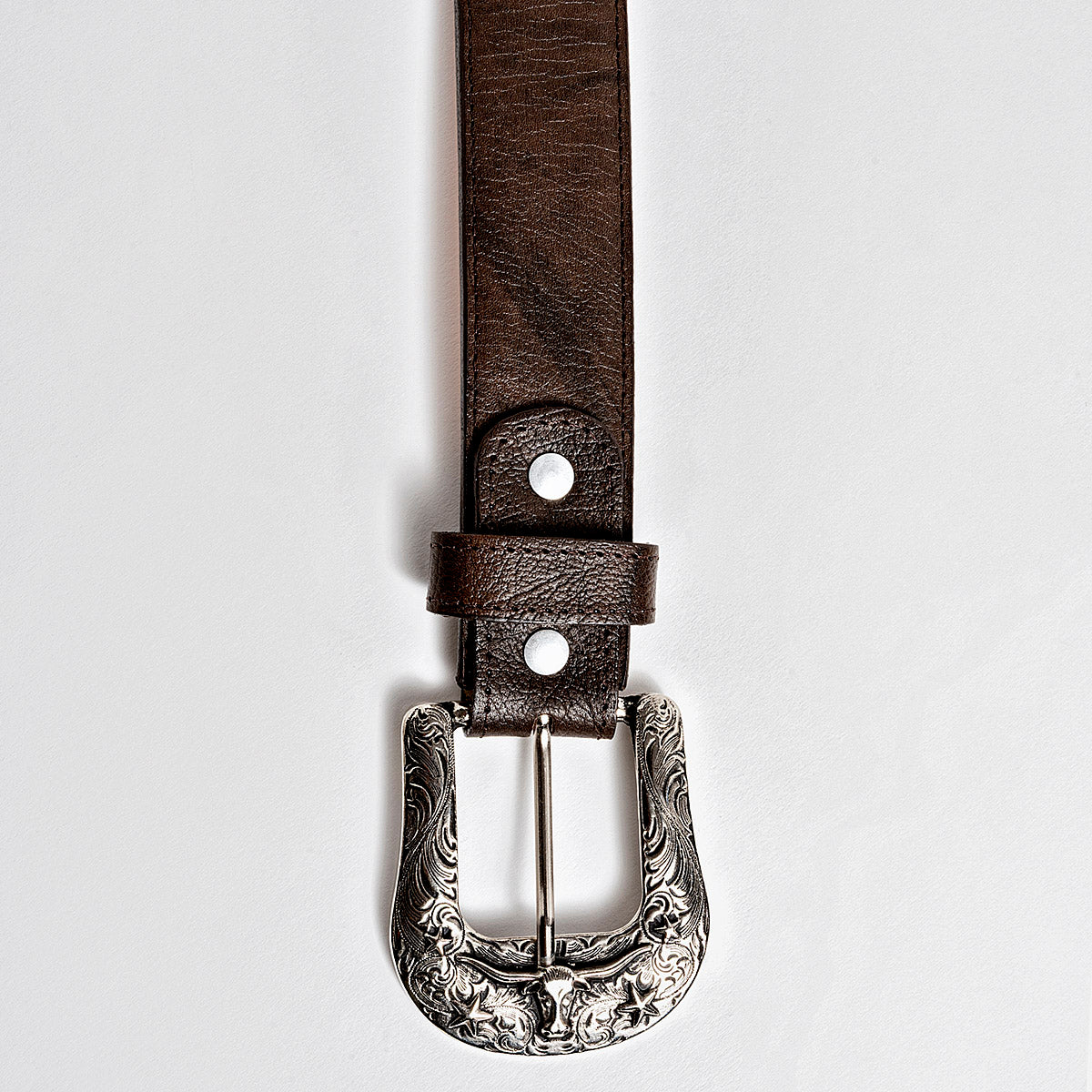 Cinturón de piel Paladin para Hombre