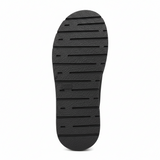 Zueco de plataforma con peluche marca Been Class negro 141982