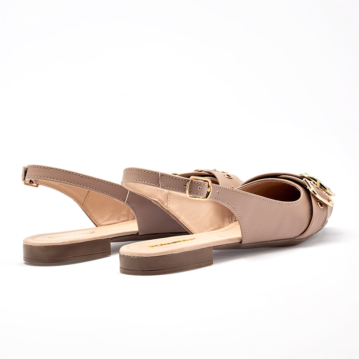 Pakar.com | Balerina Moramora para Mujer  con broches dorados | Zapaterías Pakar