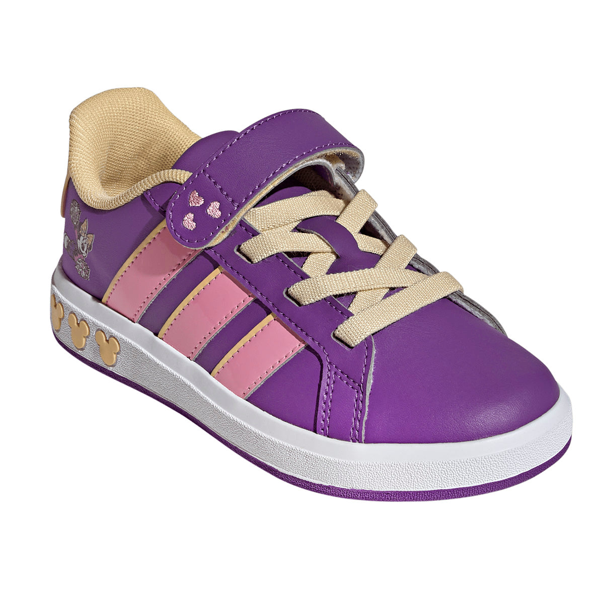 Tenis Grand Court Minnie El K Adidas para Niña