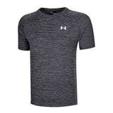 Under Armour Ua Tech Textured Ss-Gry Playera para hombre