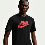 Nike M Nike Dri-fit Tee Run Swoosh