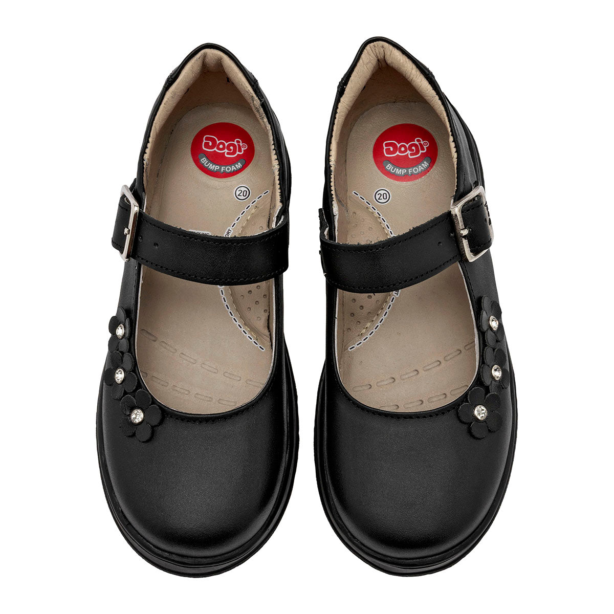 Zapato escolar de piel Dogi para Niña