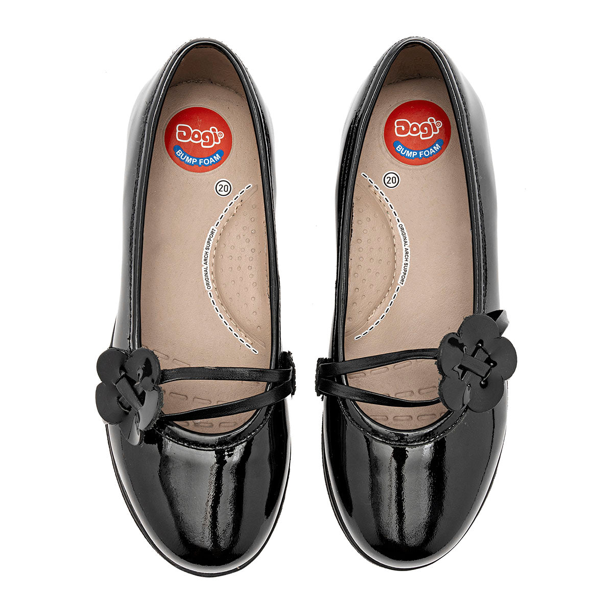 Zapato escolar de piel Dogi para Niña