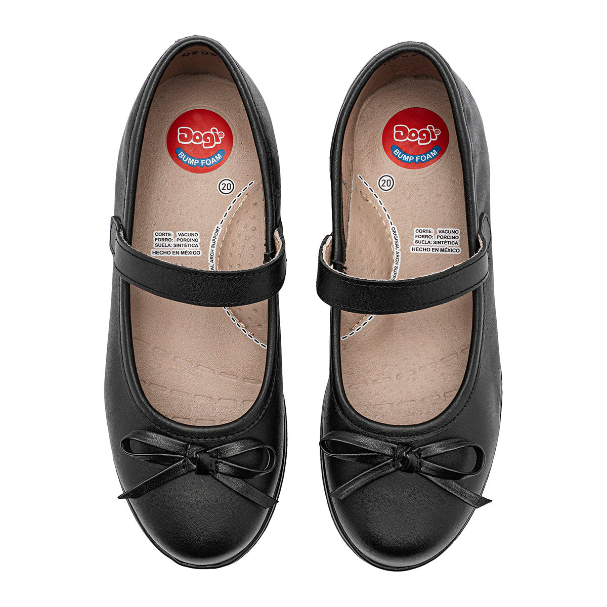 Zapato escolar de piel Dogi para Niña