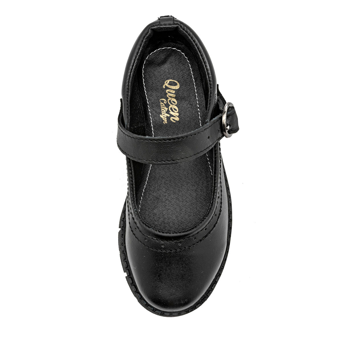 Zapato escolar de piel Queen para Niña