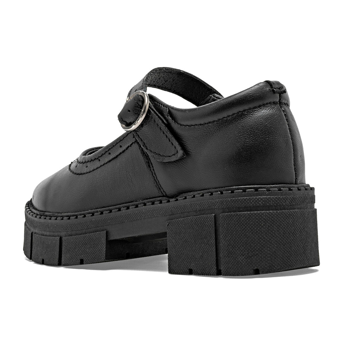 Zapato escolar de piel Queen para Niña