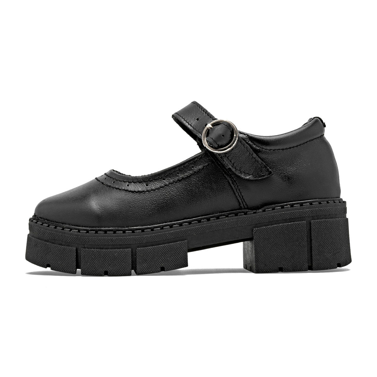 Zapato escolar de piel Queen para Niña