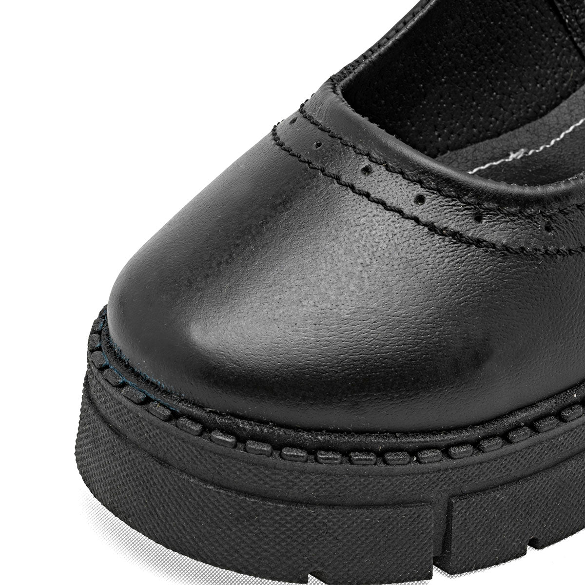 Zapato escolar de piel Queen para Niña