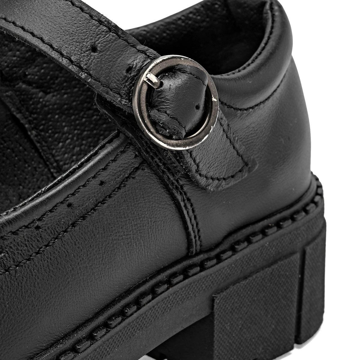 Zapato escolar de piel Queen para Niña