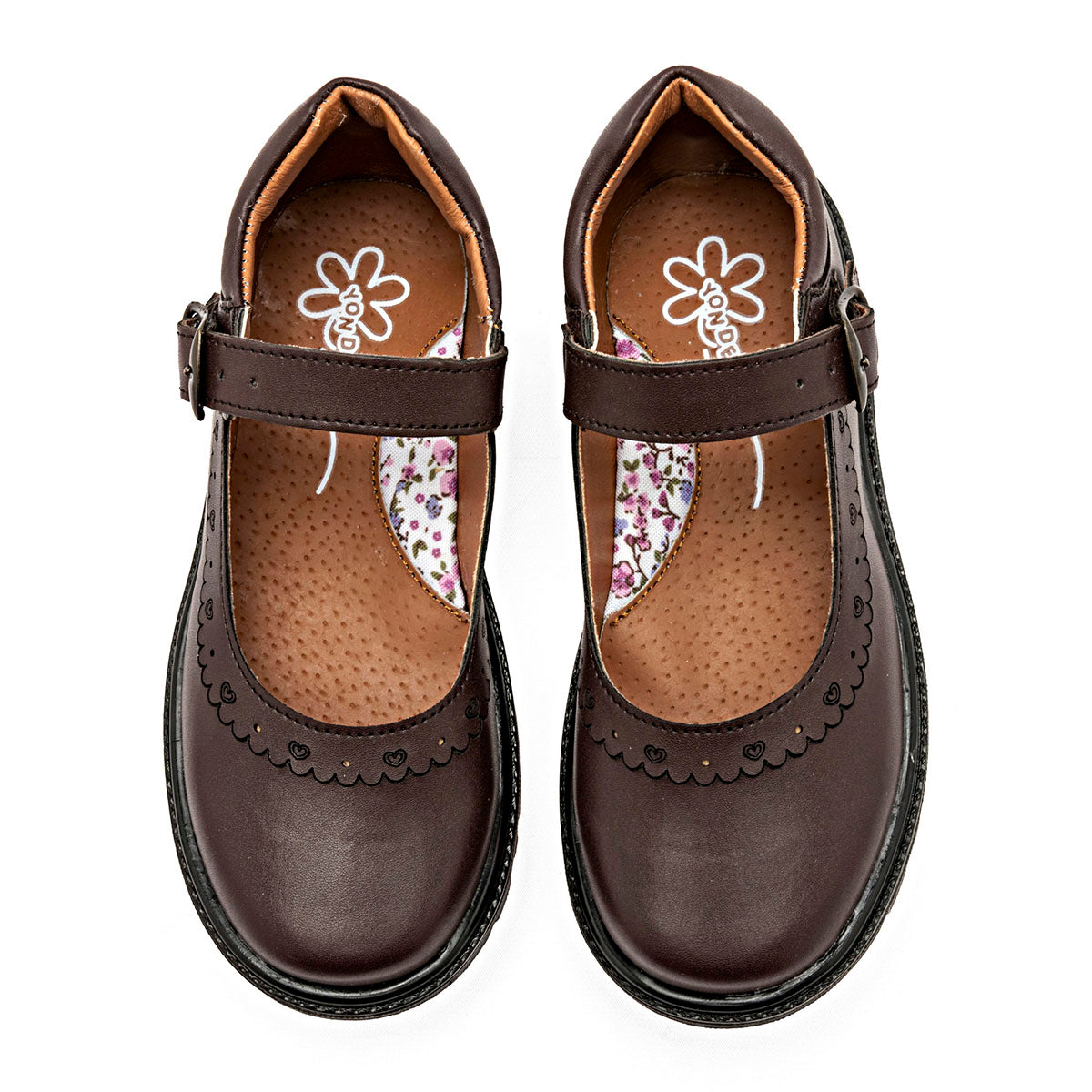 Zapato escolar de piel Yondeer para Niña