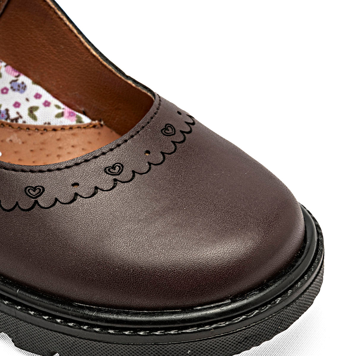 Zapato escolar de piel Yondeer para Niña