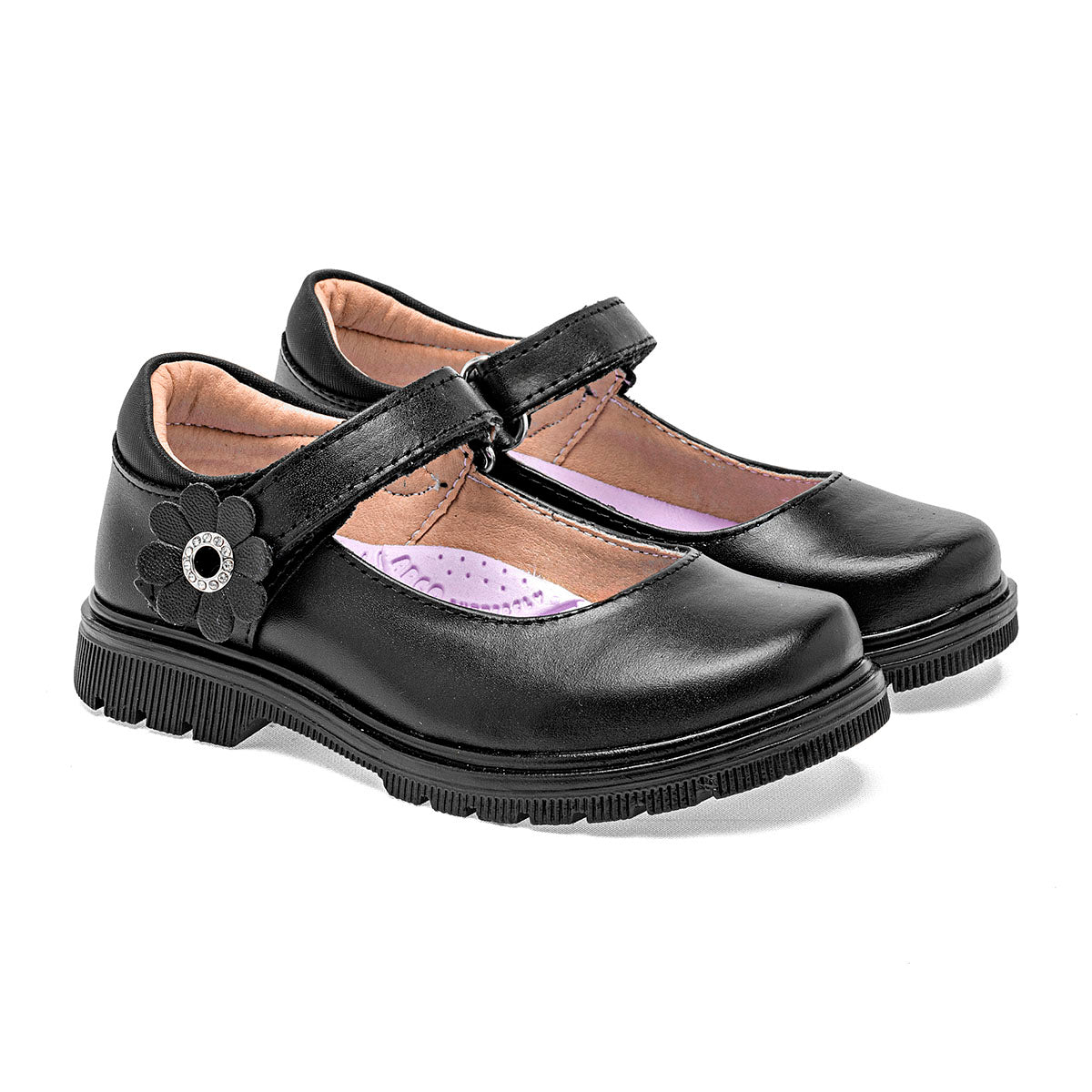 Zapato escolar de piel Yuyin para Niña