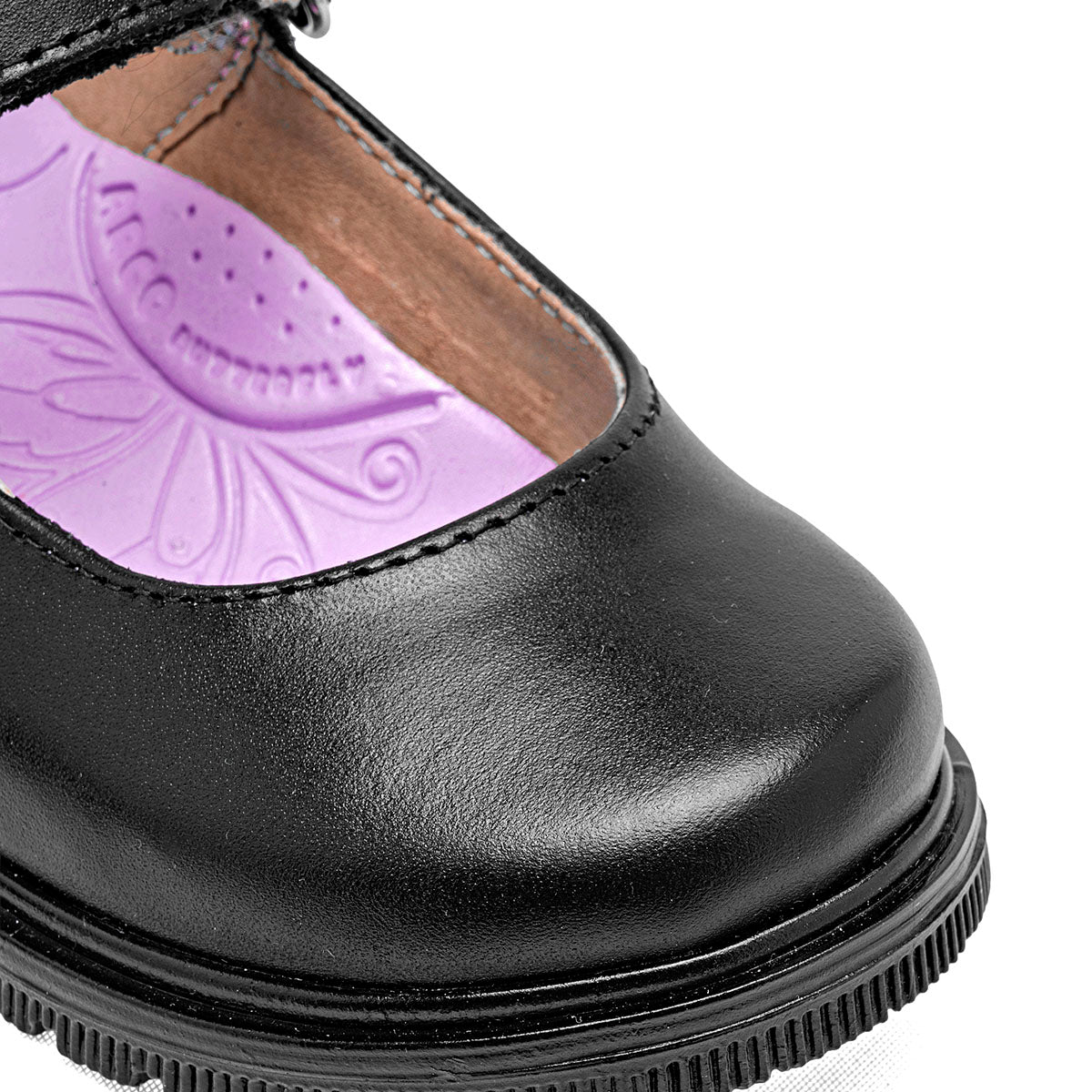 Zapato escolar de piel Yuyin para Niña