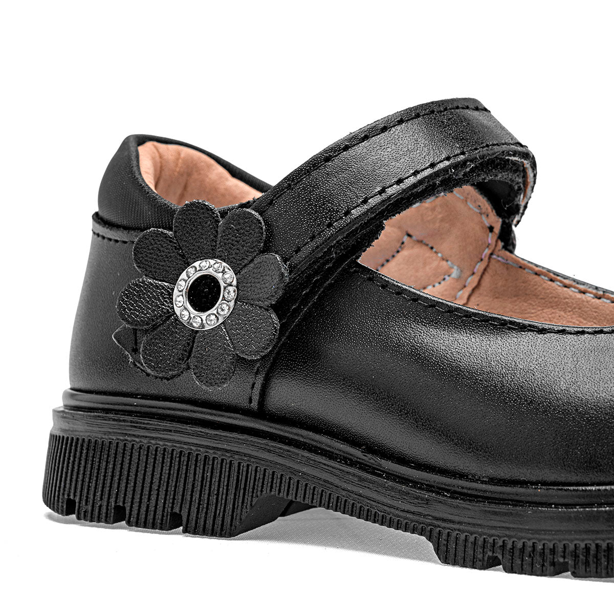 Zapato escolar de piel Yuyin para Niña