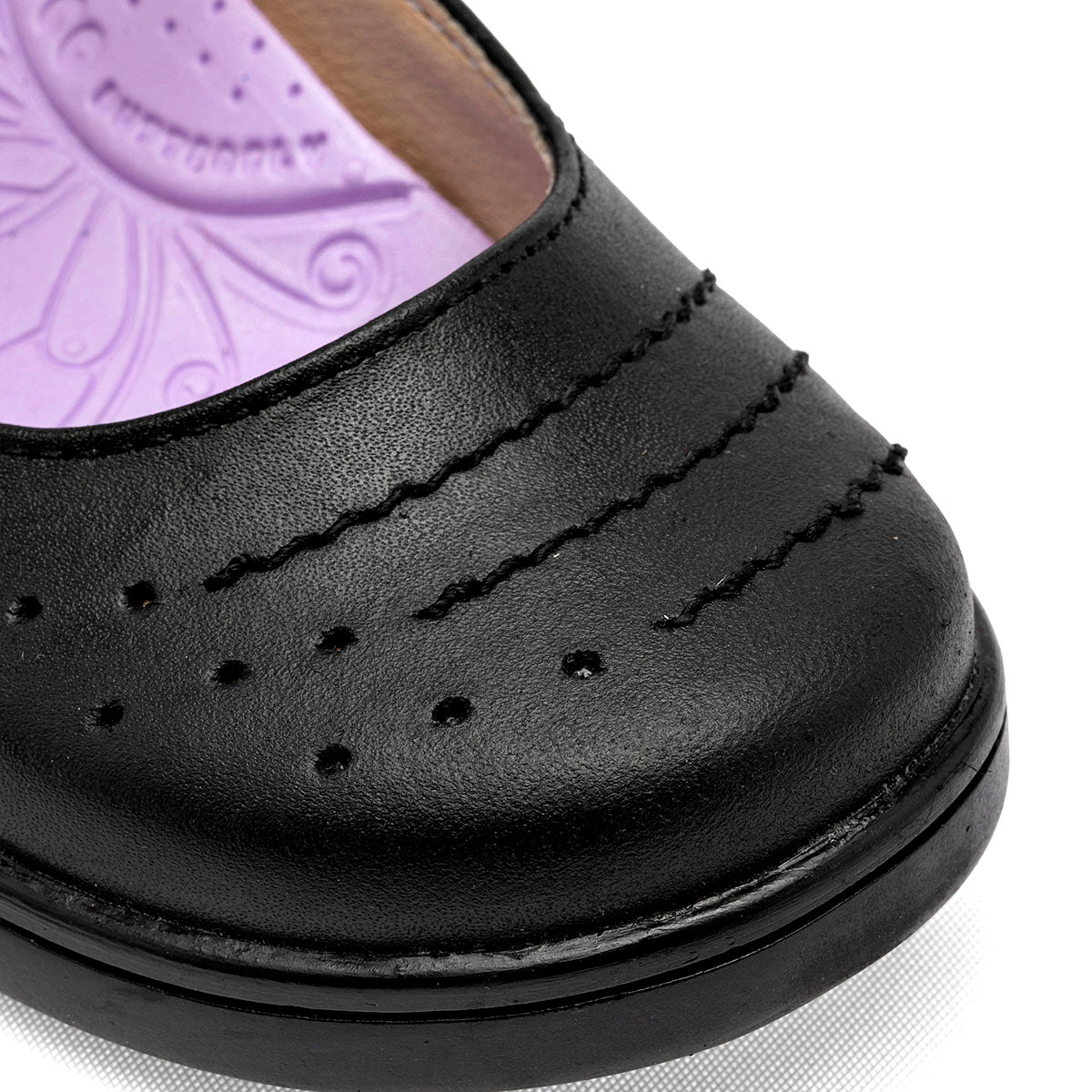 Zapato escolar de piel Yuyin para Niña