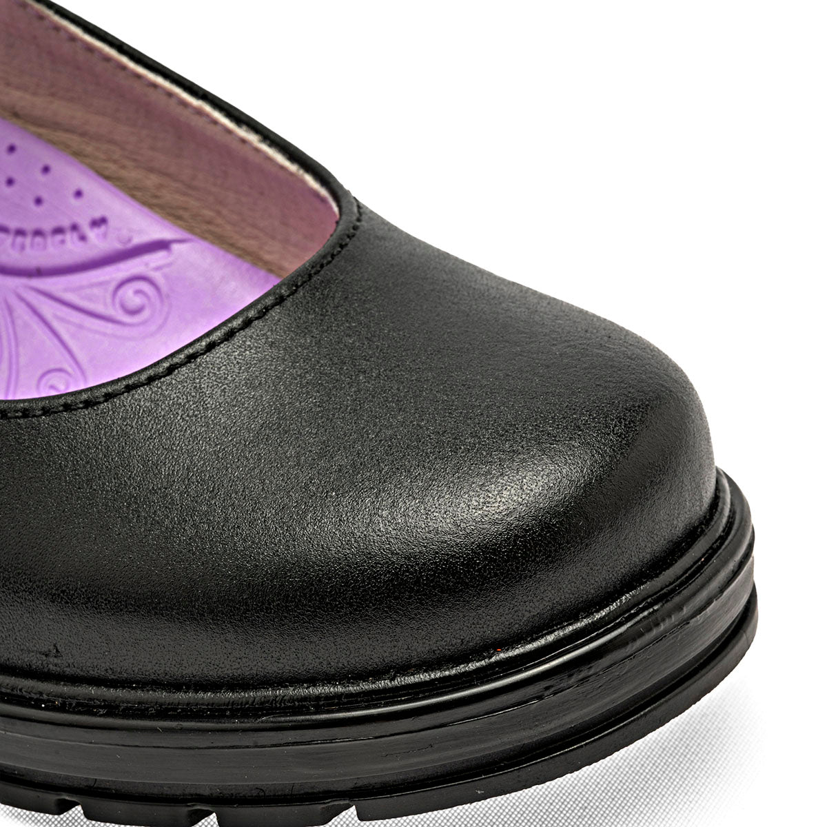 Zapato escolar de piel Yuyin para Niña