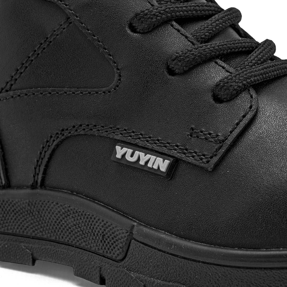 Botín escolar de piel Yuyin para Niño