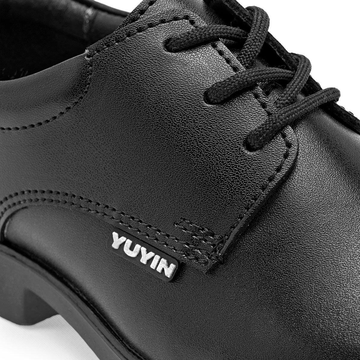 Zapato escolar de piel Yuyin para Niño