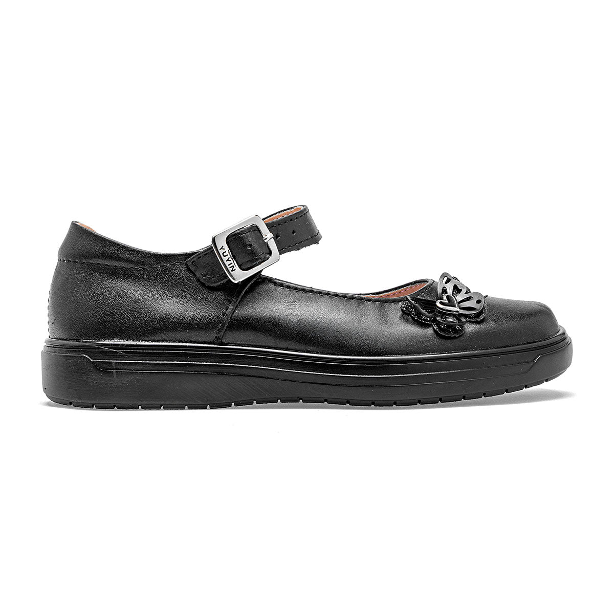 Zapato escolar de piel Yuyin para Niña