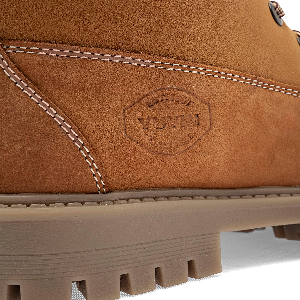 Bota de piel Yuyin para joven