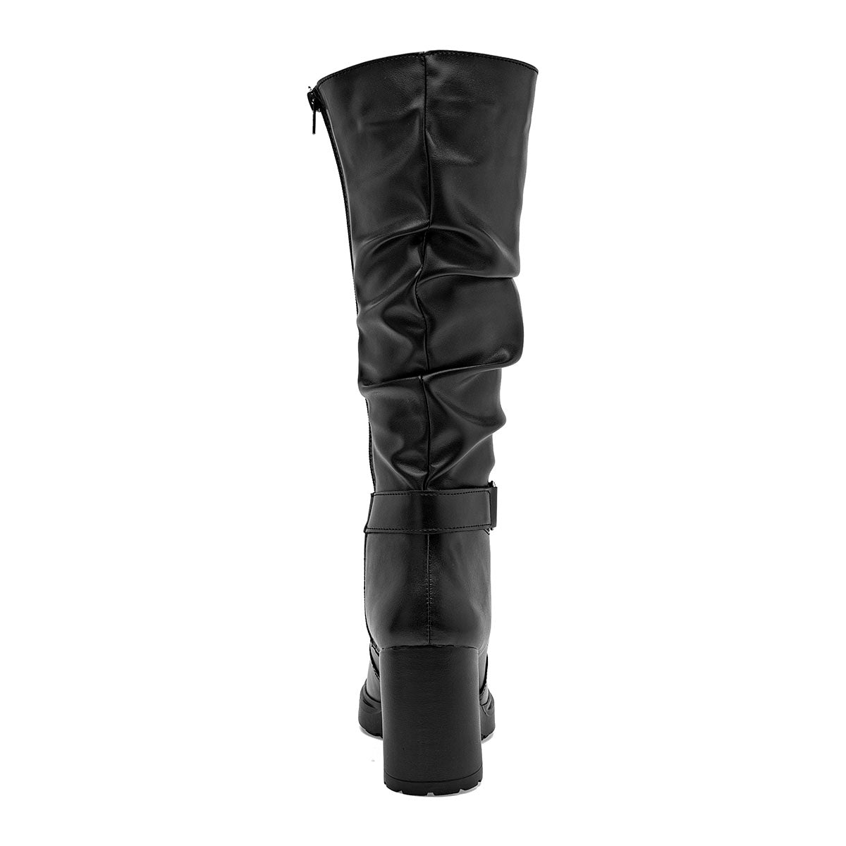 Bota de caña larga para Mujer Green Love Negro