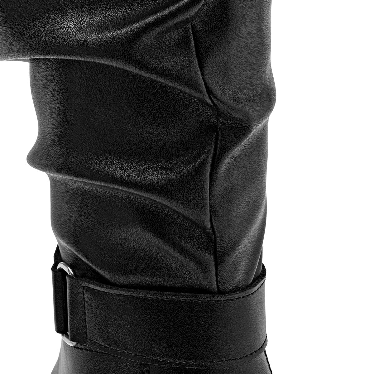 Bota de caña larga para Mujer Green Love Negro