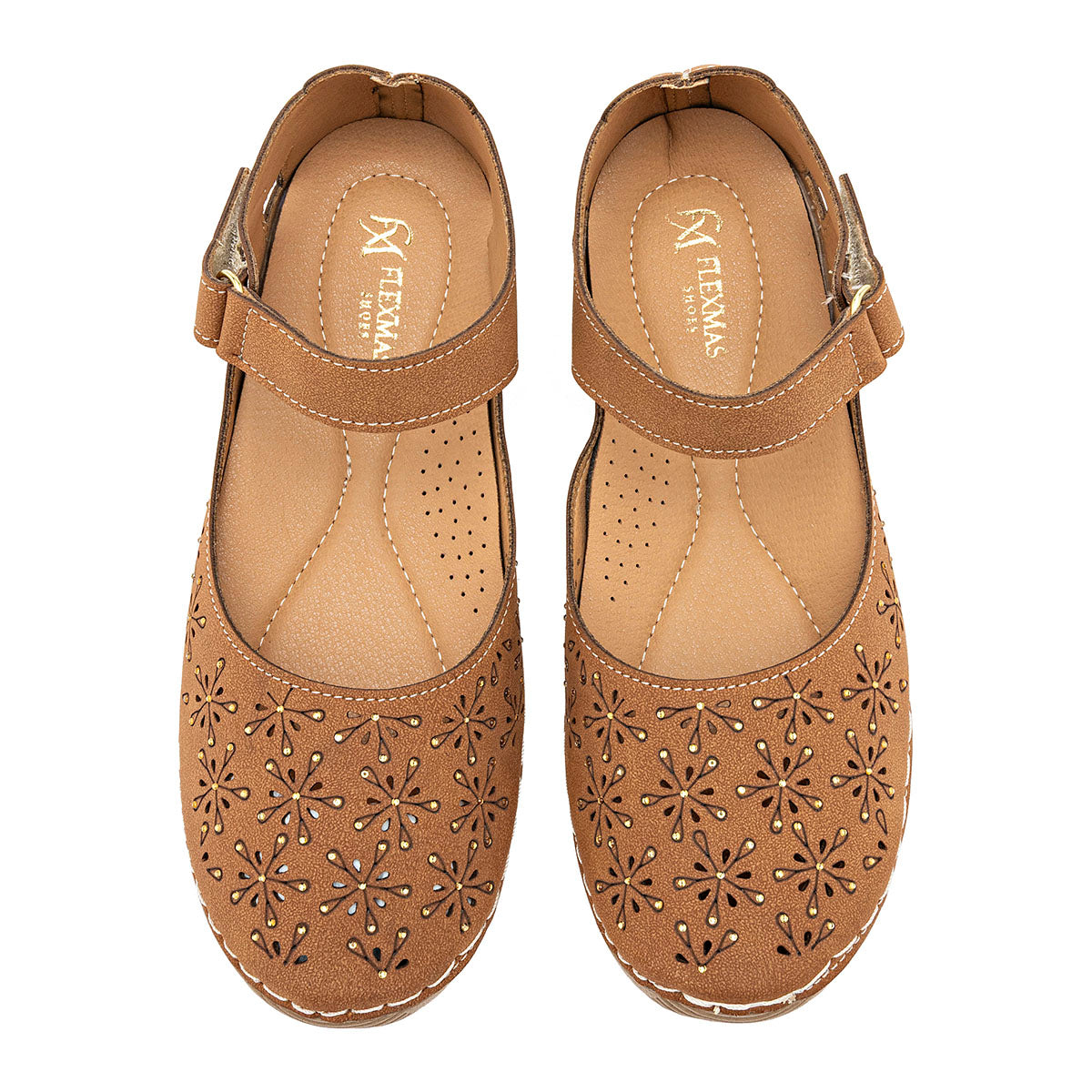 Flat Mora Tierra para Mujer