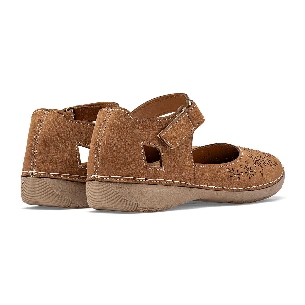 Flat Mora Tierra para Mujer