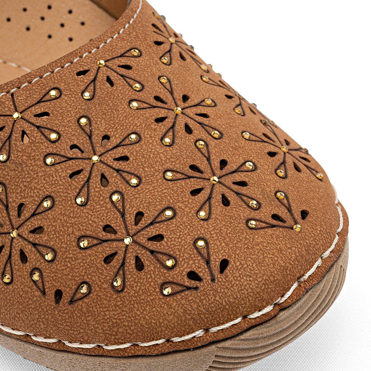 Flat Mora Tierra para Mujer