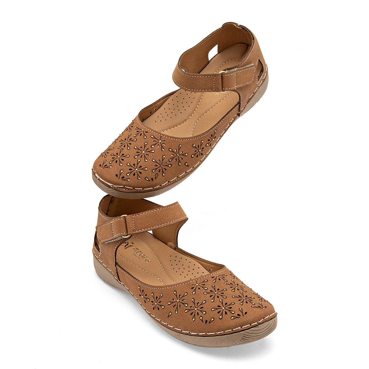 Flat Mora Tierra para Mujer
