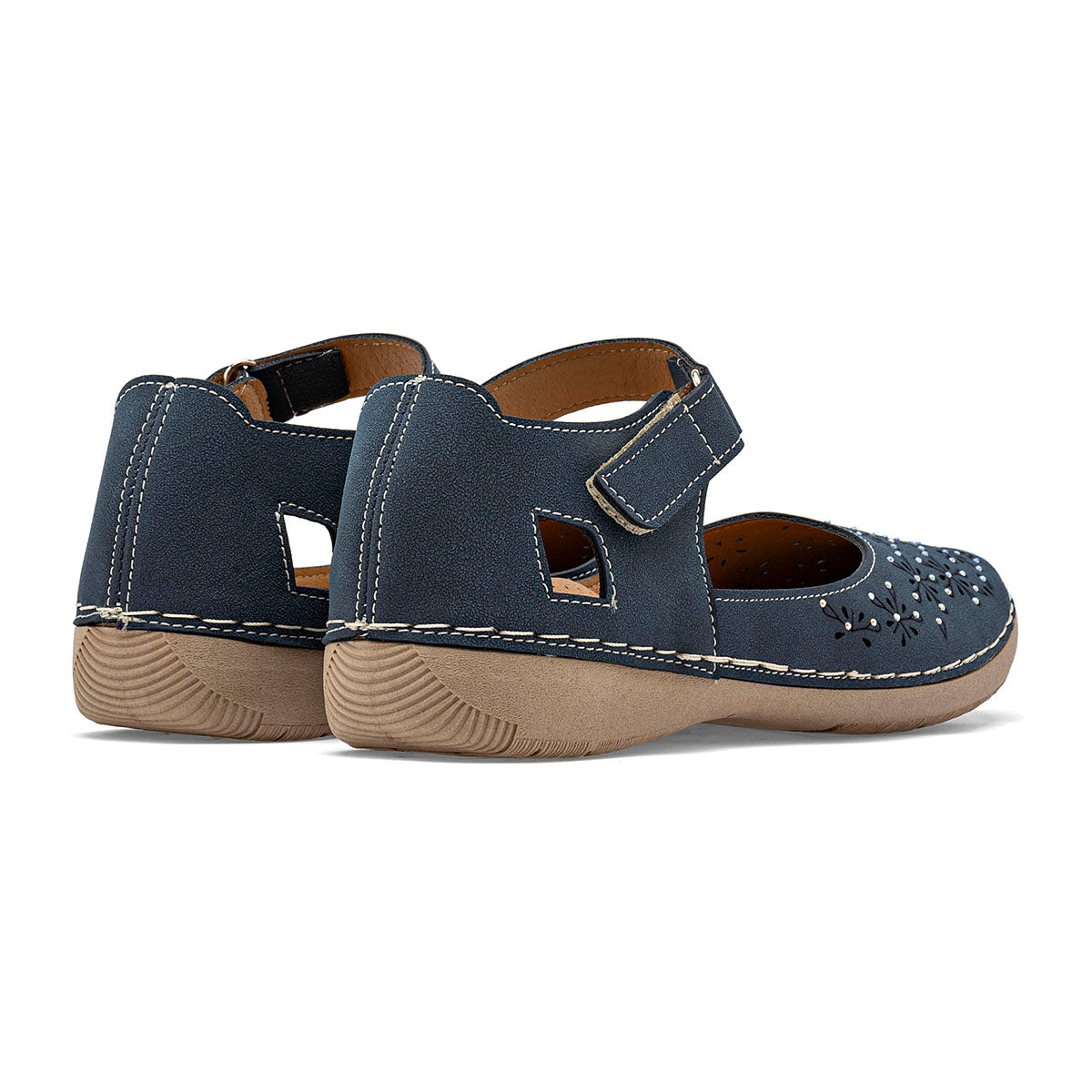 Flat Mora Tierra para Mujer