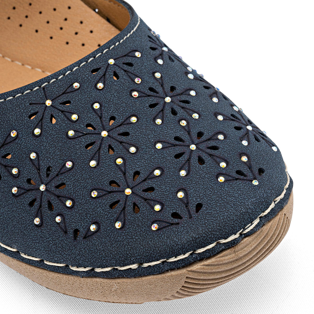 Flat Mora Tierra para Mujer