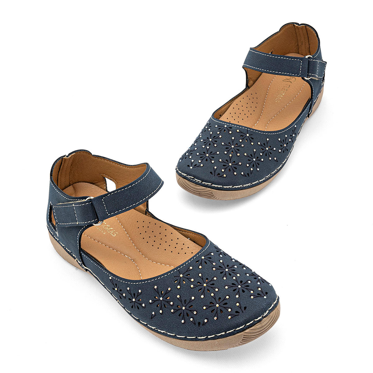 Flat Mora Tierra para Mujer