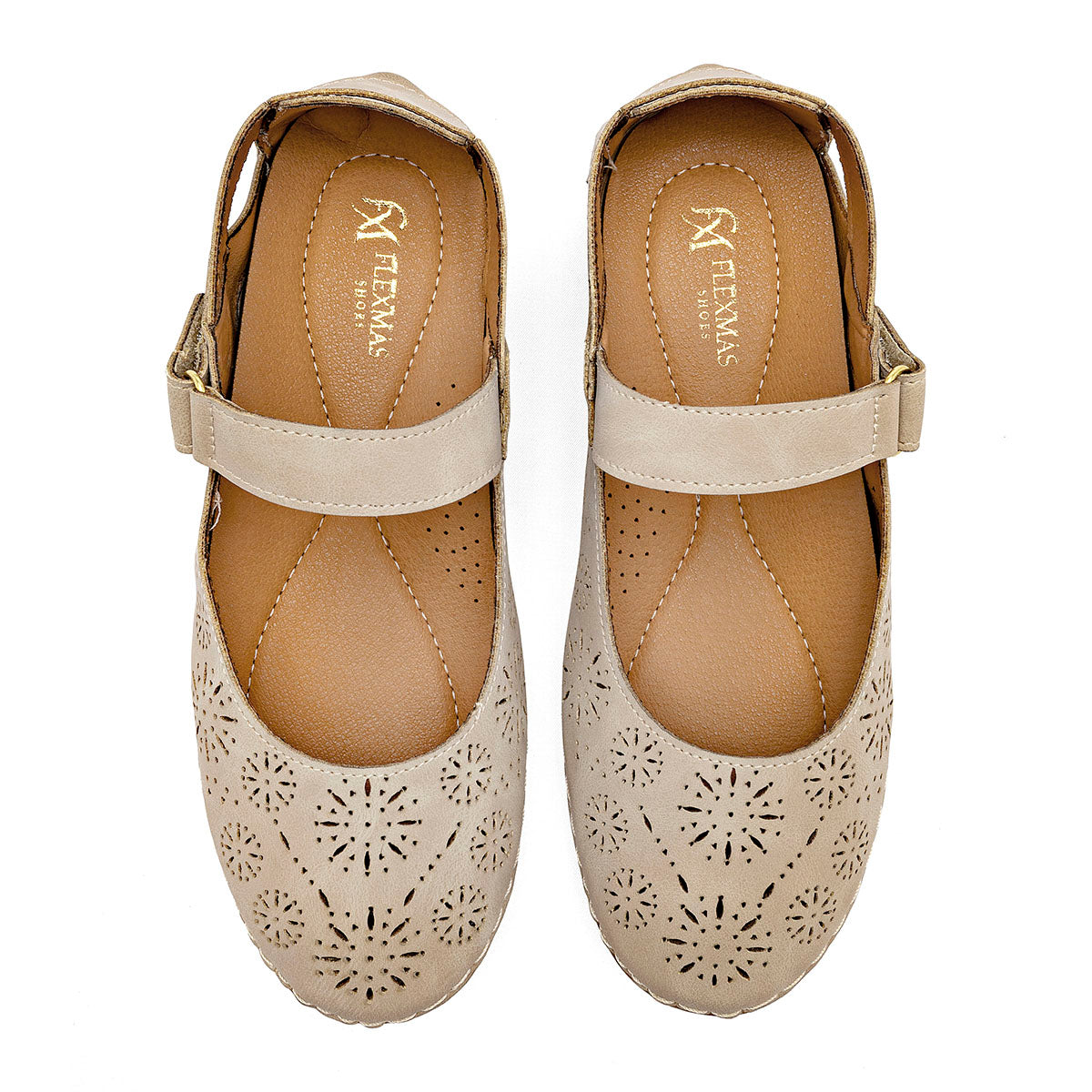 Flat Mora Tierra para Mujer