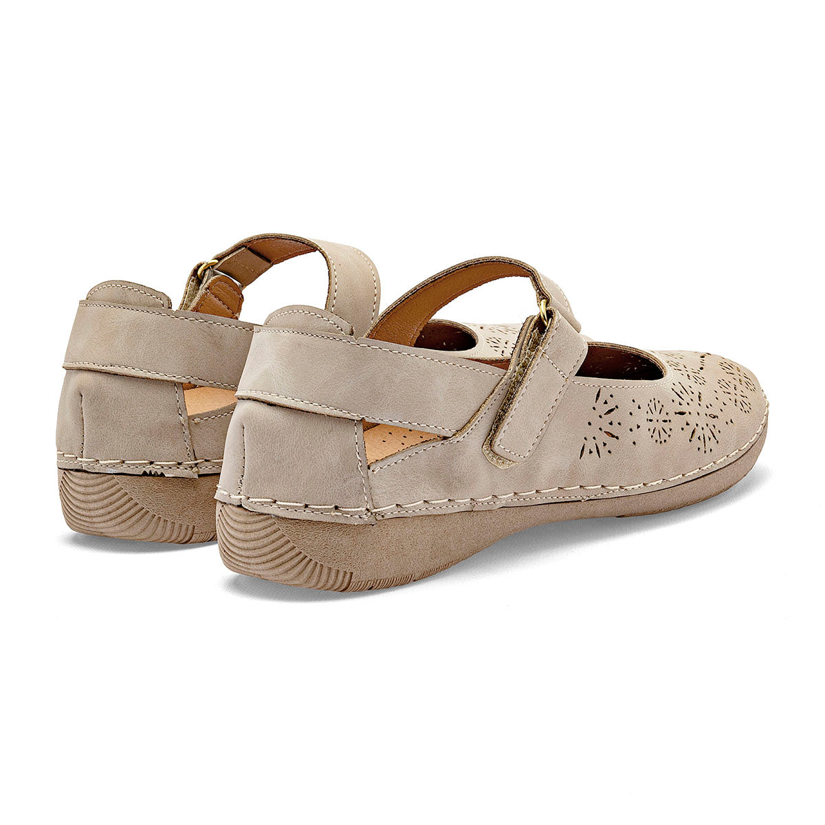 Flat Mora Tierra para Mujer
