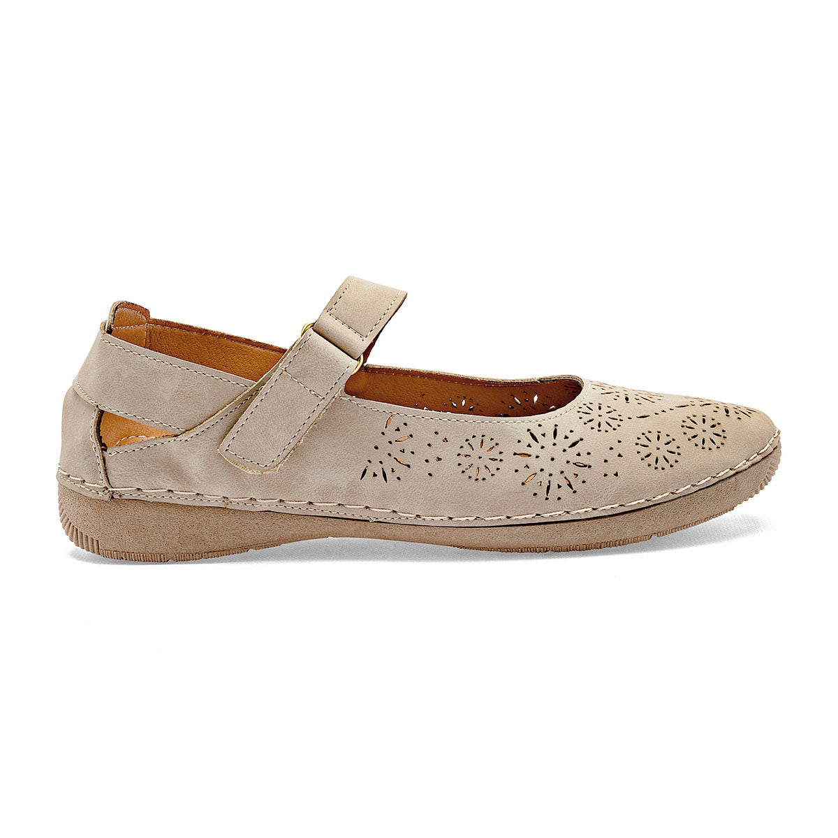 Flat Mora Tierra para Mujer