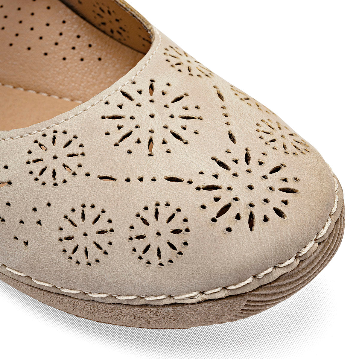 Flat Mora Tierra para Mujer