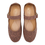 Flat Mora Tierra para Mujer