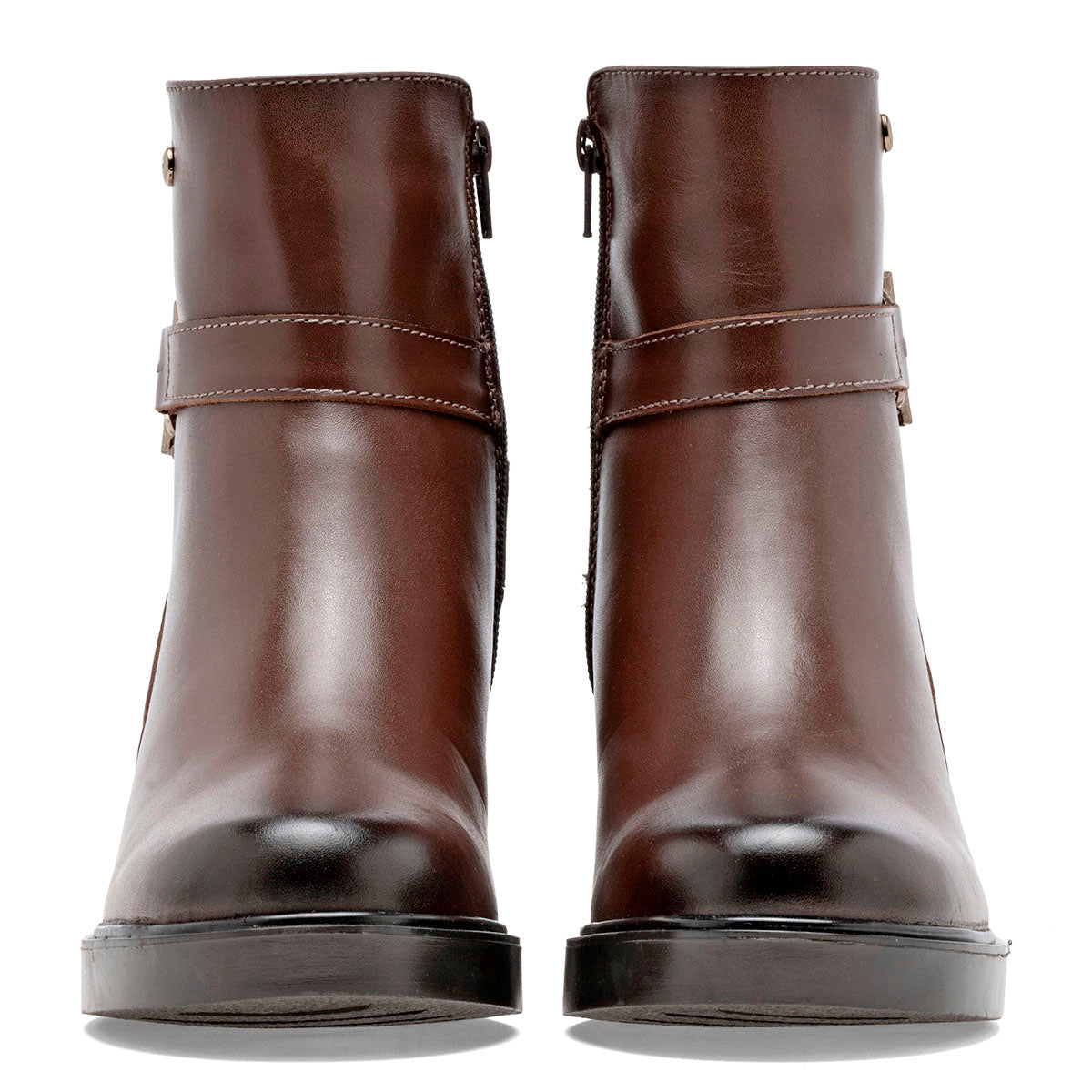 Bota de piel Moramora para Mujer