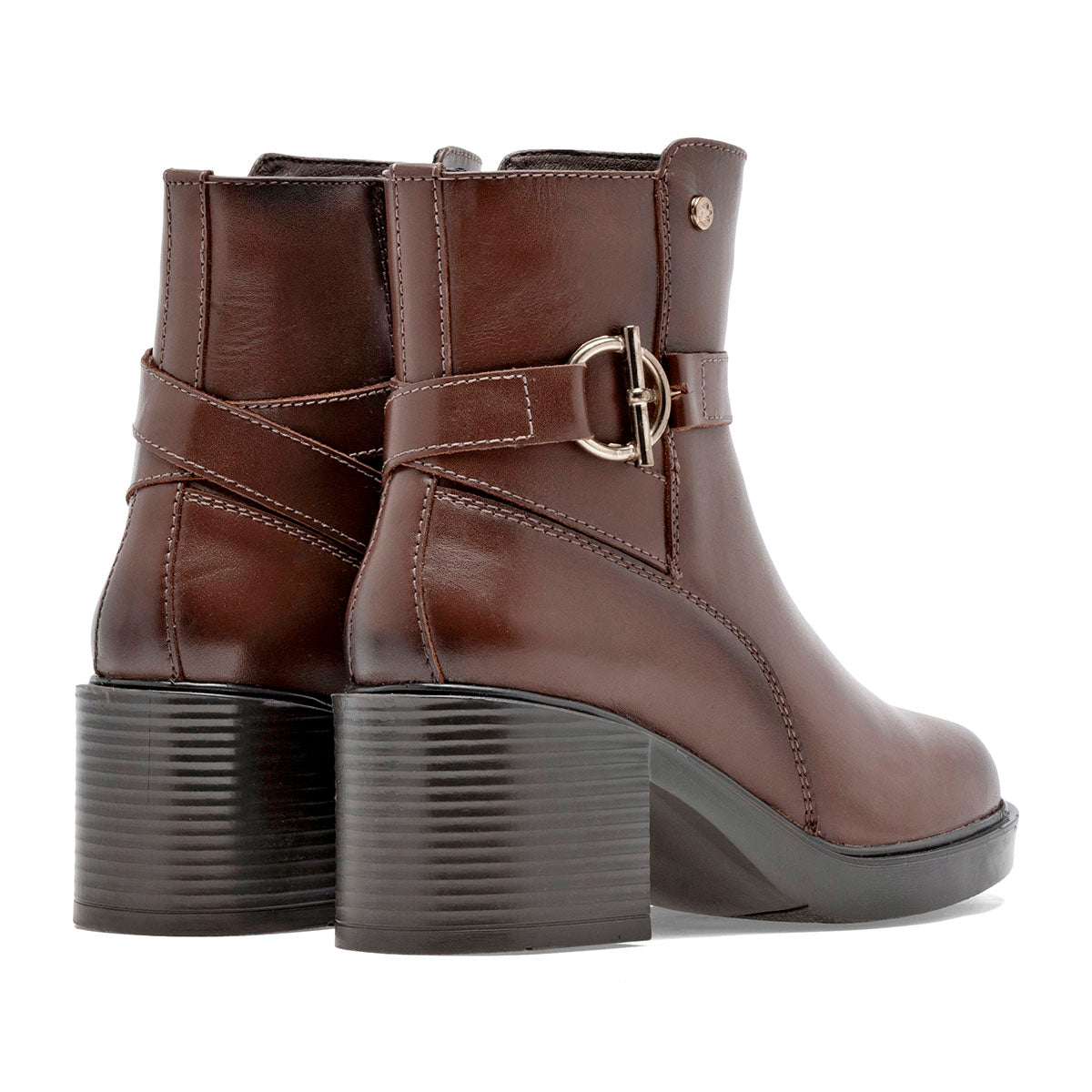 Bota de piel Moramora para Mujer