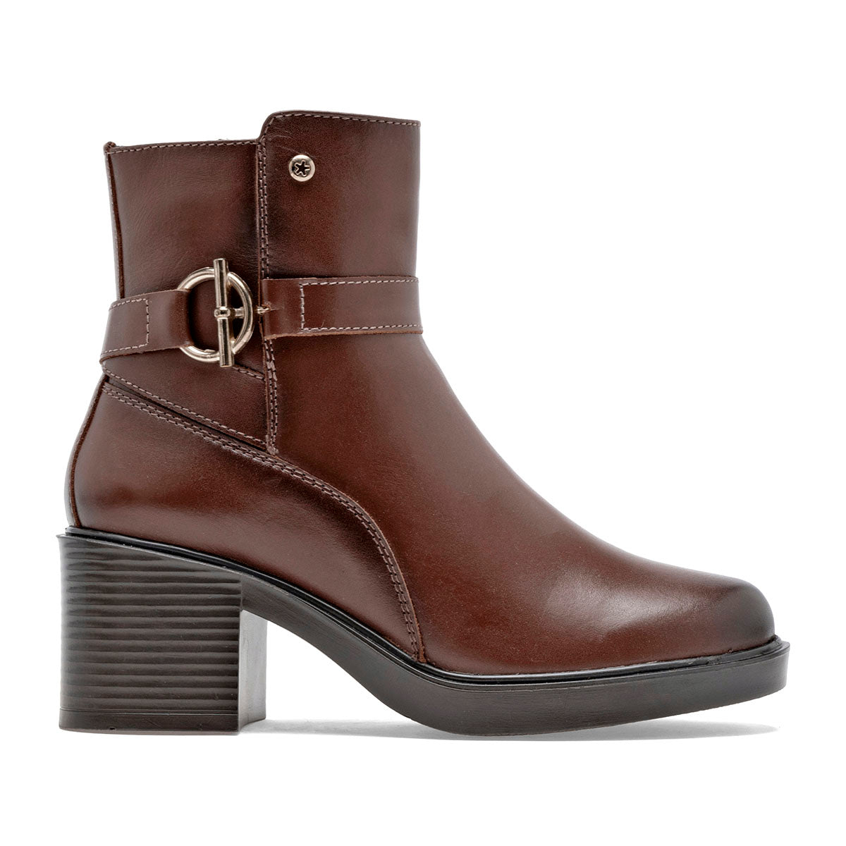 Bota de piel Moramora para Mujer
