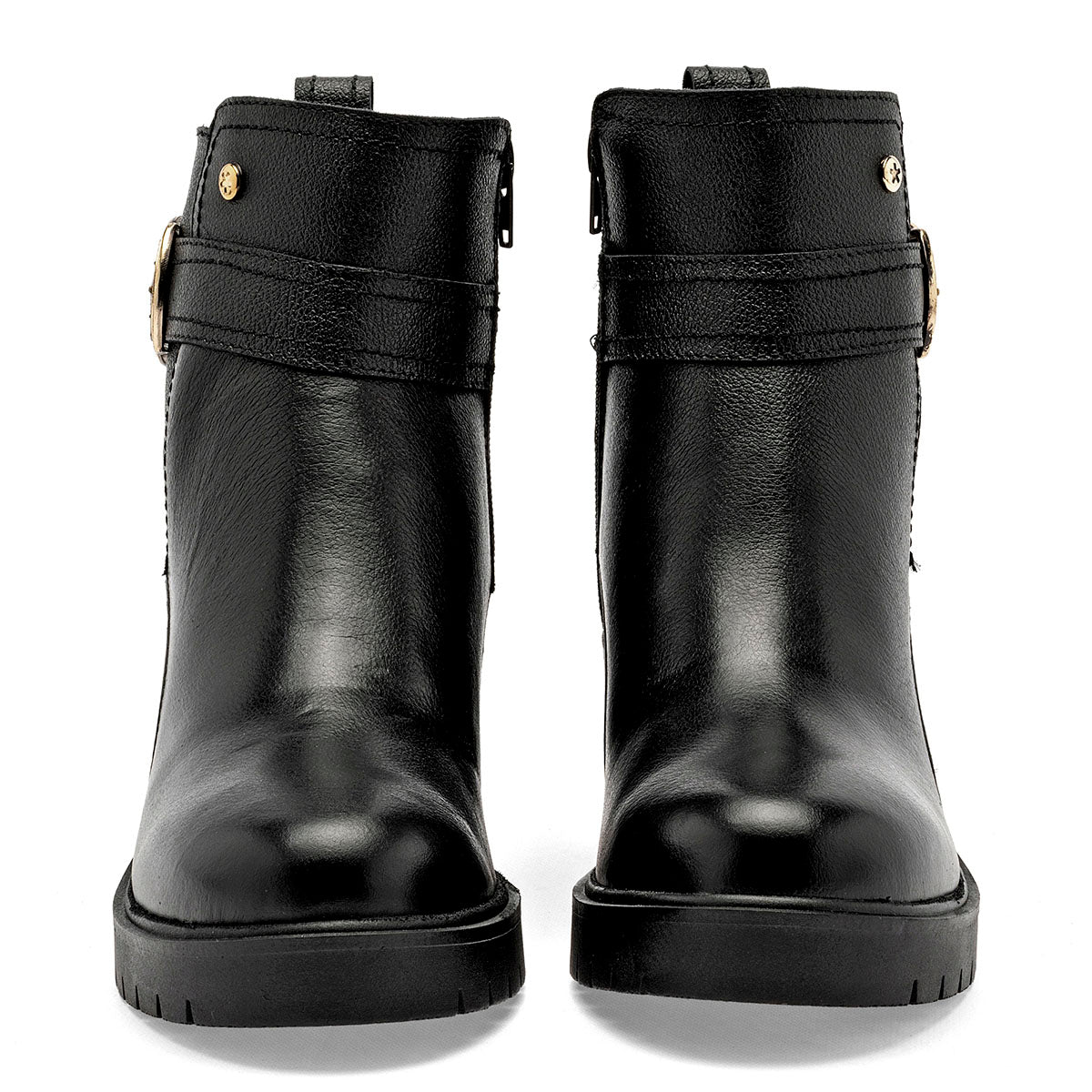 Bota de piel Moramora para Mujer