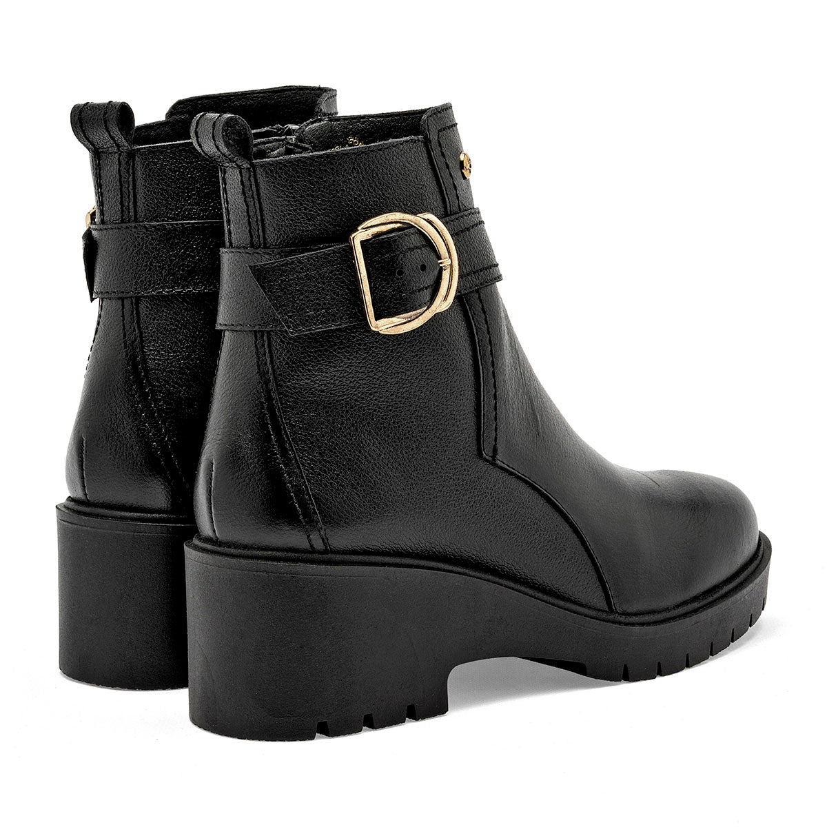 Bota de piel Moramora para Mujer