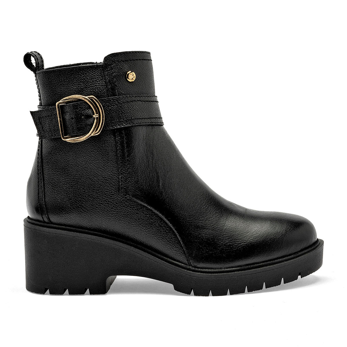 Bota de piel Moramora para Mujer