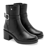 Bota de piel Moramora para Mujer
