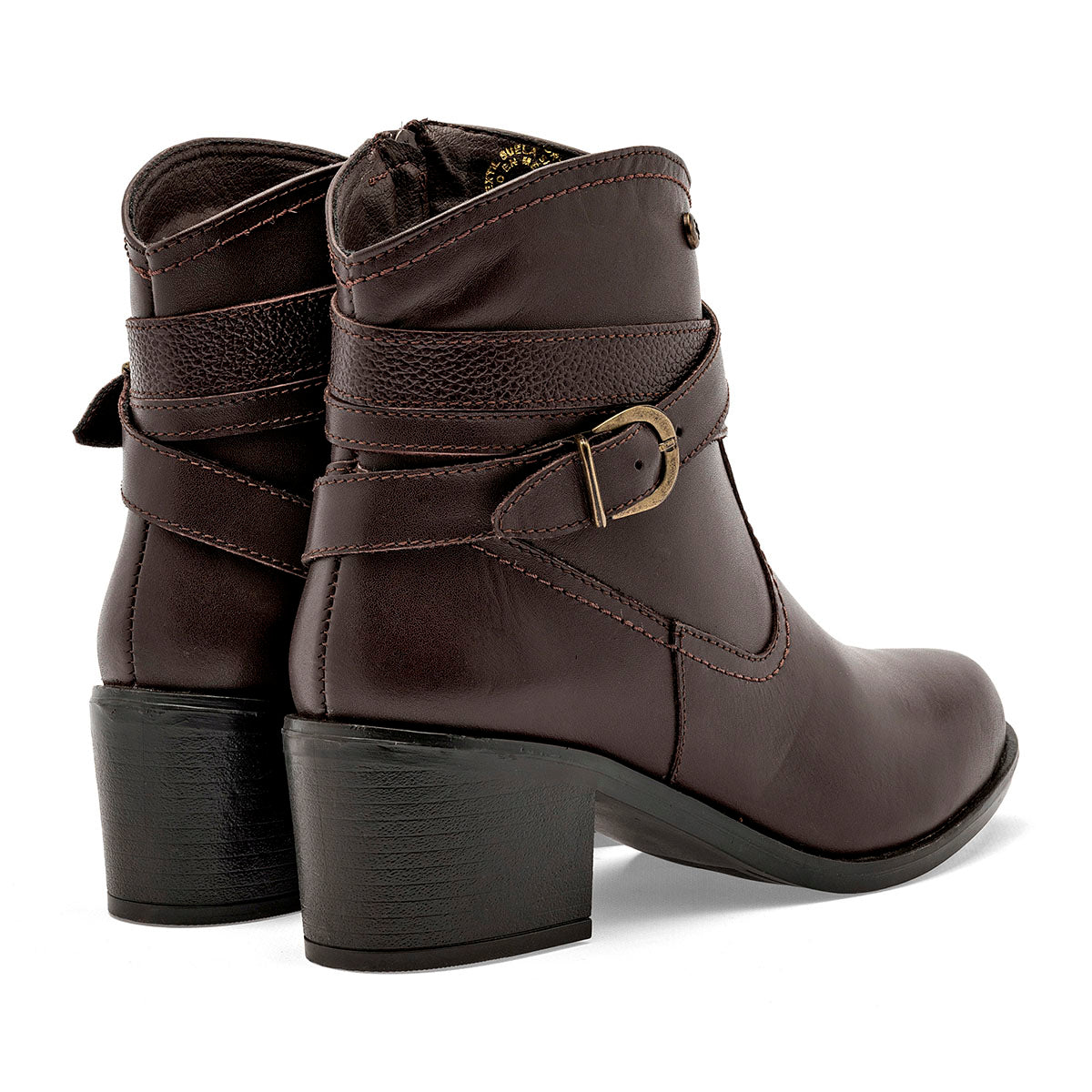 Bota de piel Moramora para Mujer