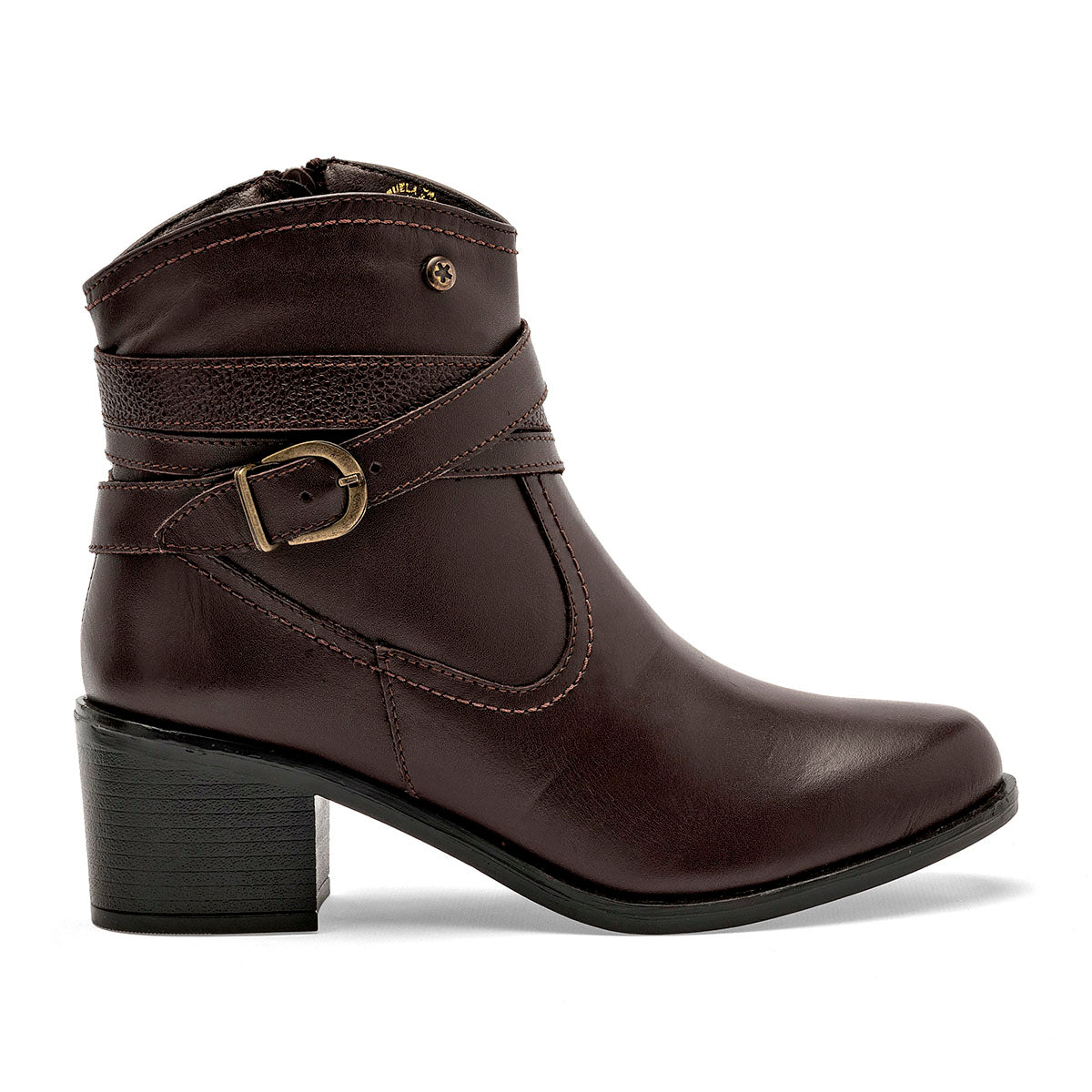 Bota de piel Moramora para Mujer